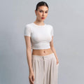 Vio Oneck Crop Top