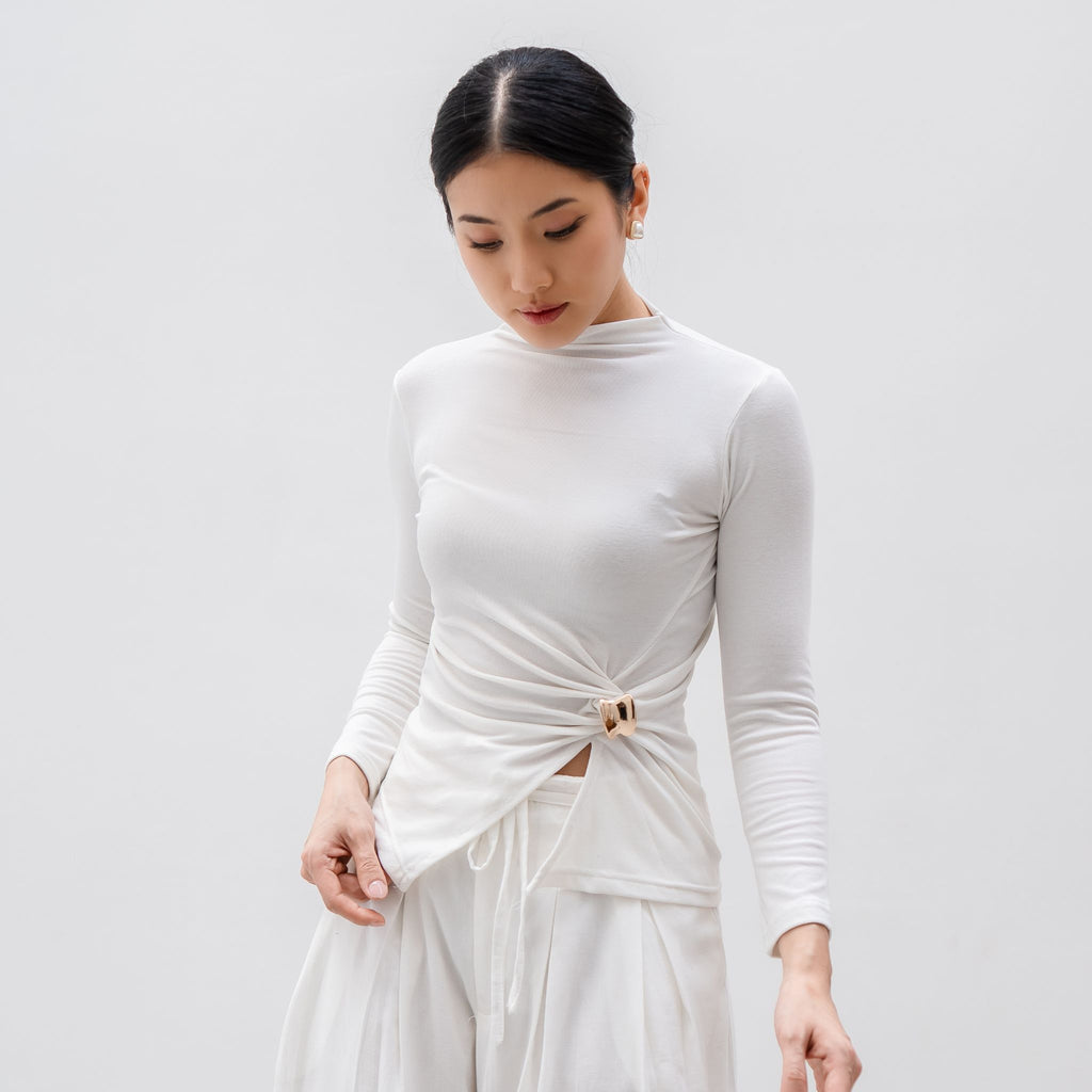 Maureen Turtle Neck Rib Rivera