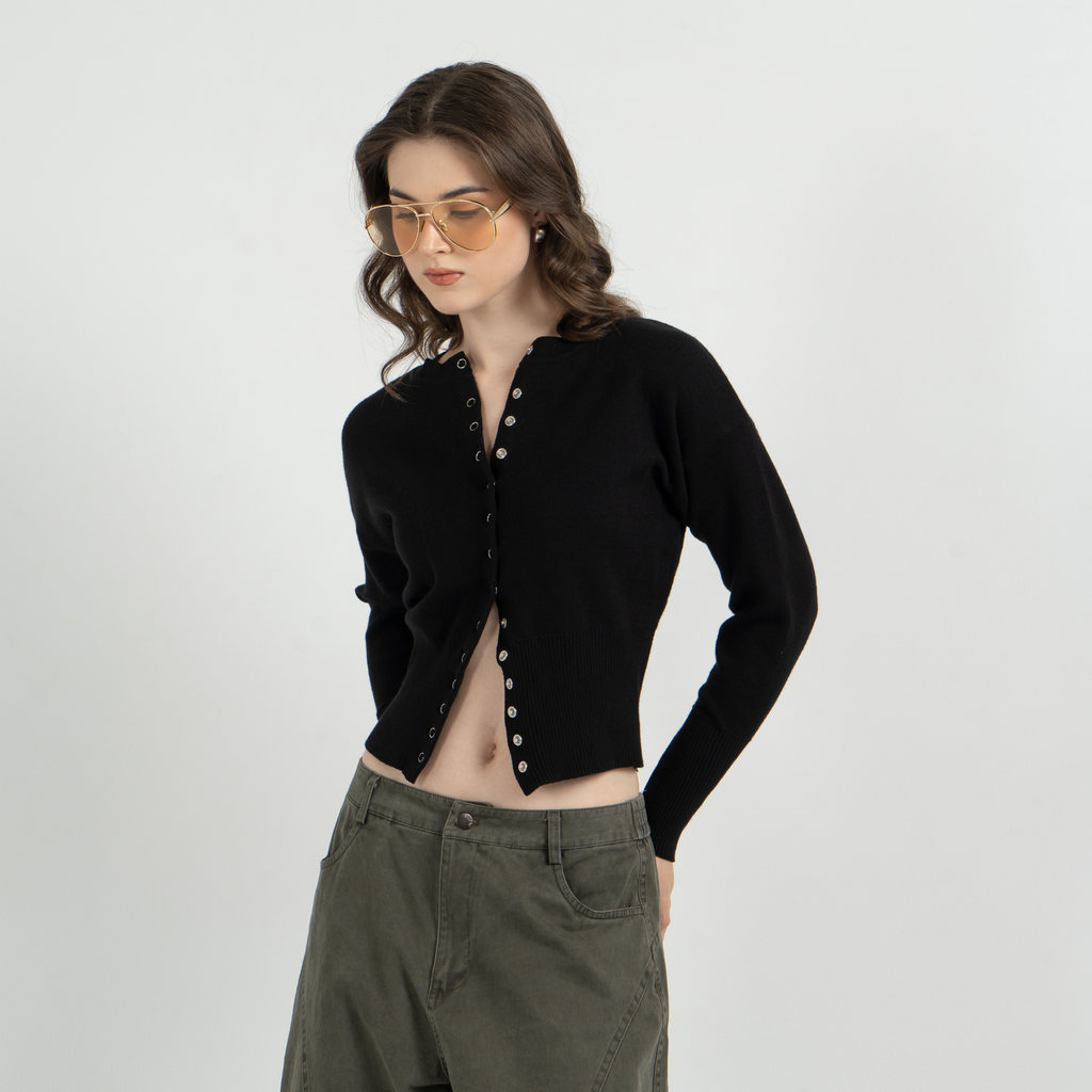 Gwen Knit Button Cardigan