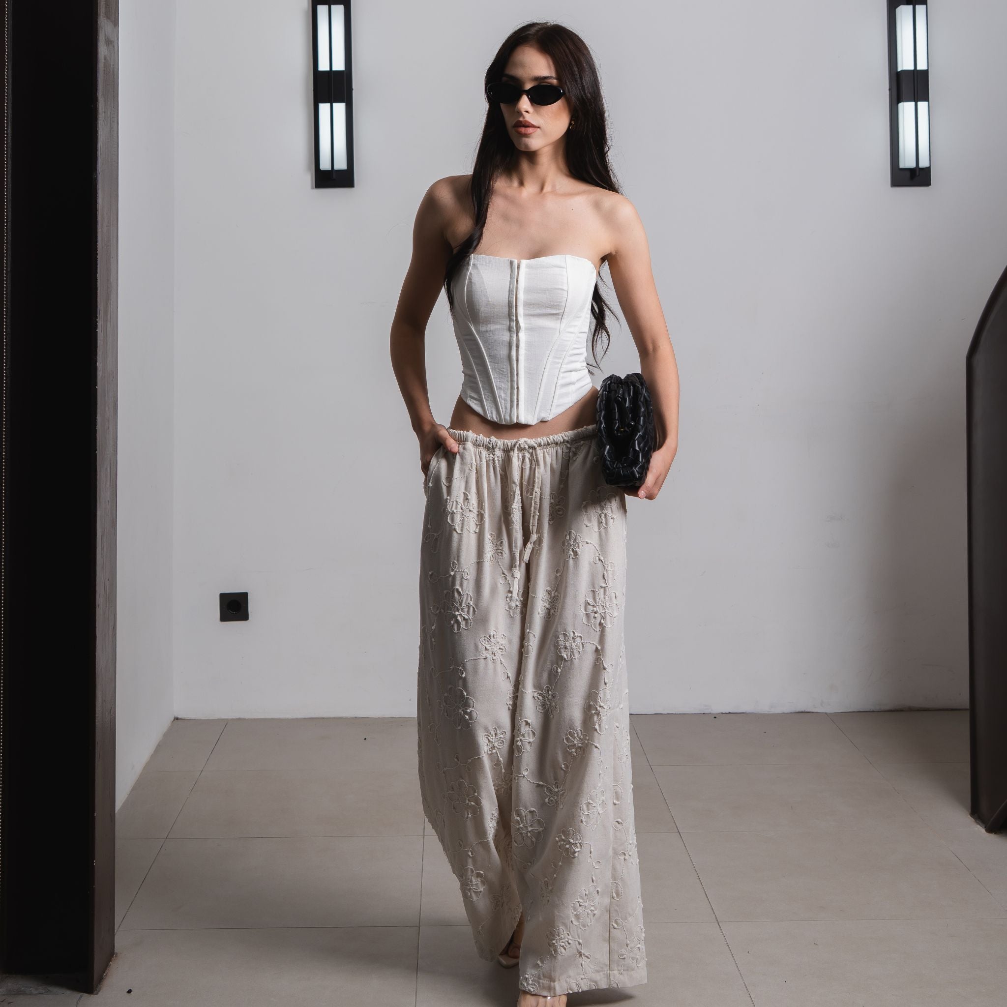 Yuna Embrodery Pants