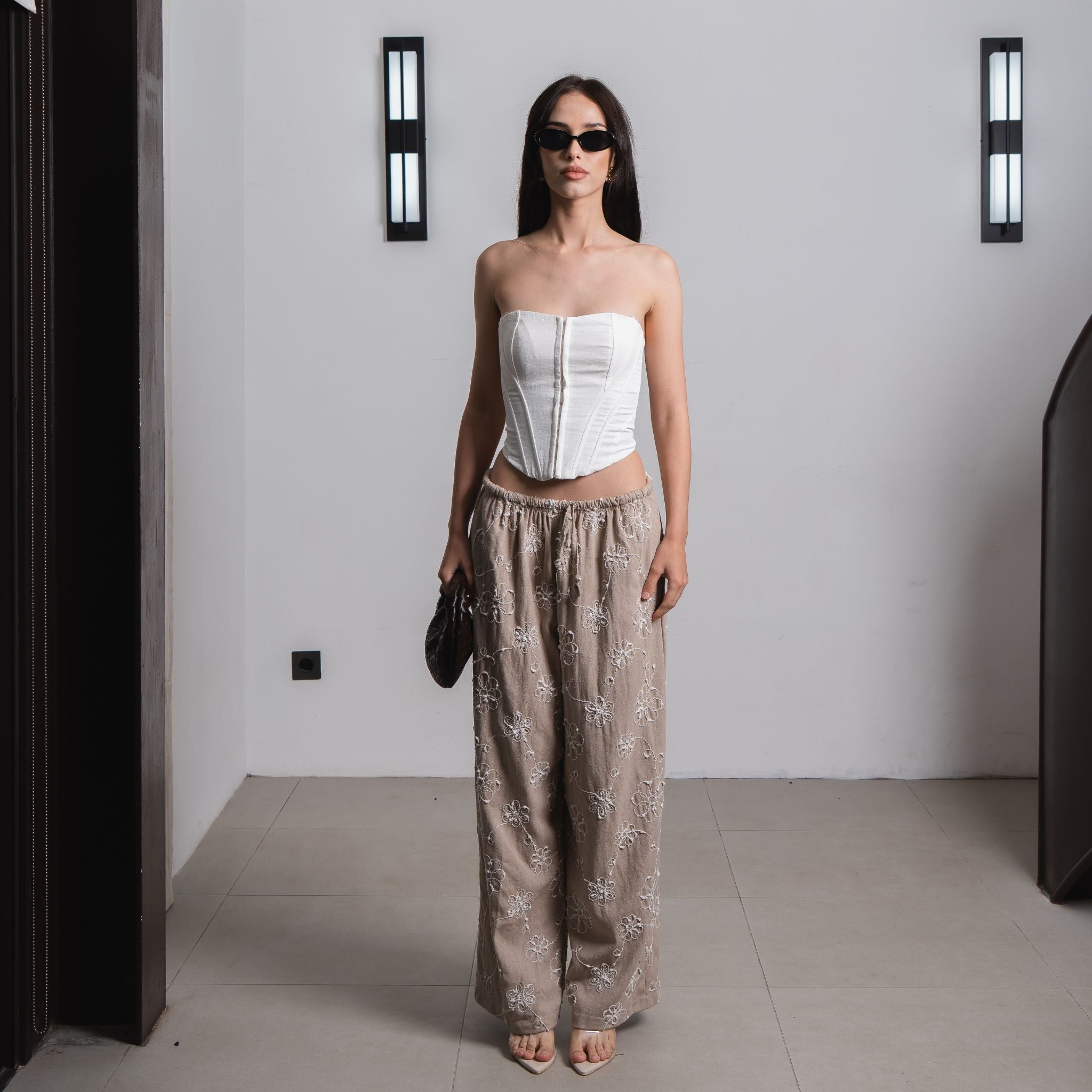 Yuna Embrodery Pants