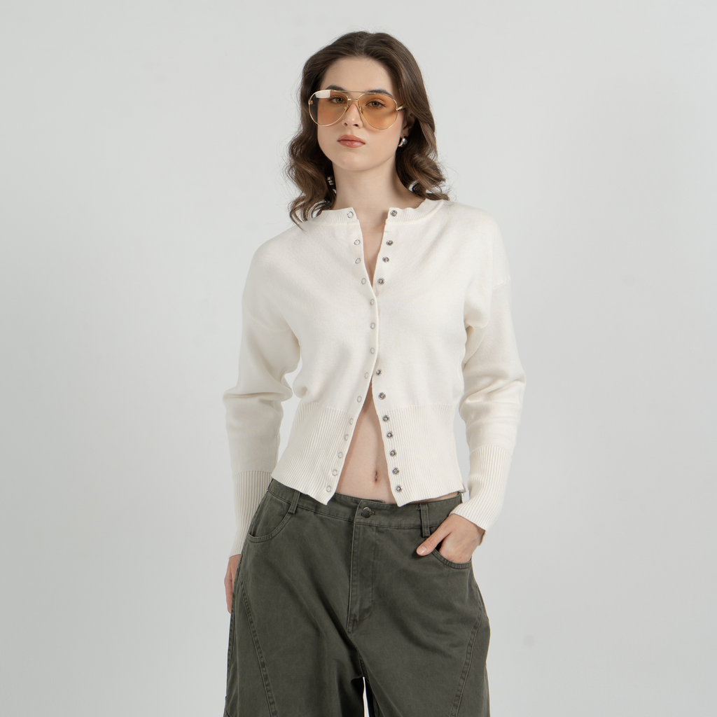 Gwen Knit Button Cardigan