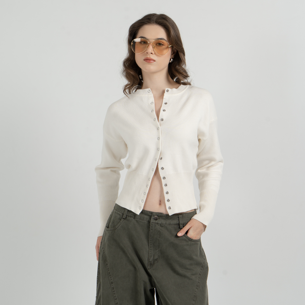 Gwen Knit Button Cardigan