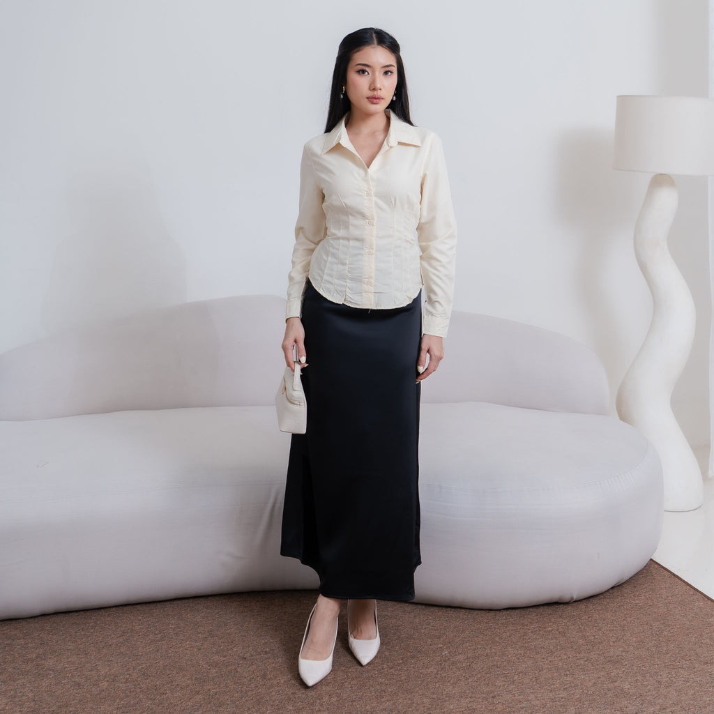 Luna Silk Skirt