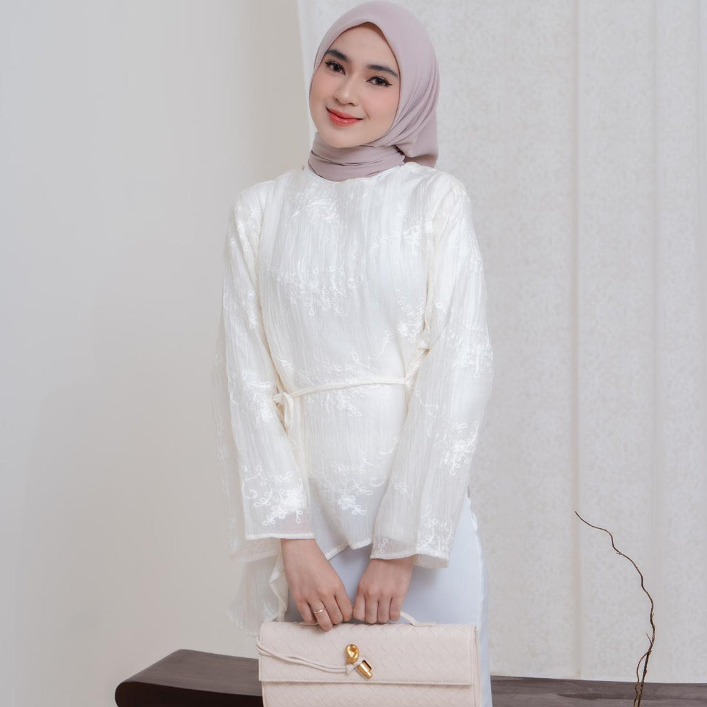 Jenna Blouse Soft Cream