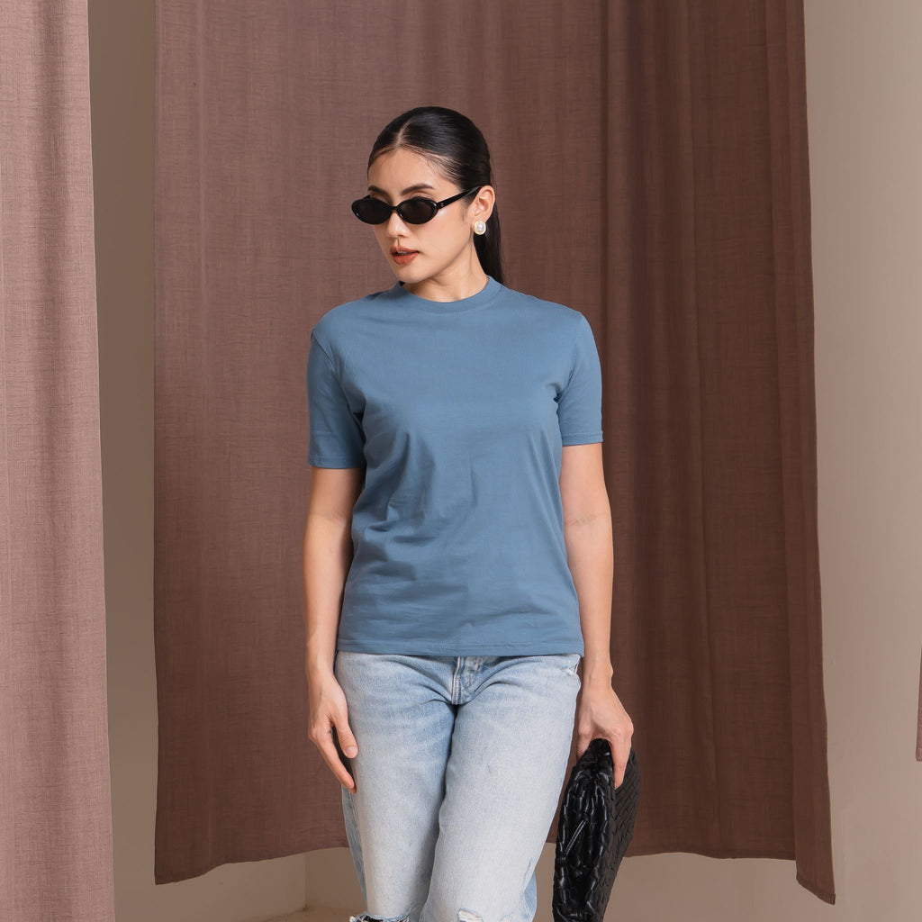 Kaos Wanita Polos Soft 24s Basic