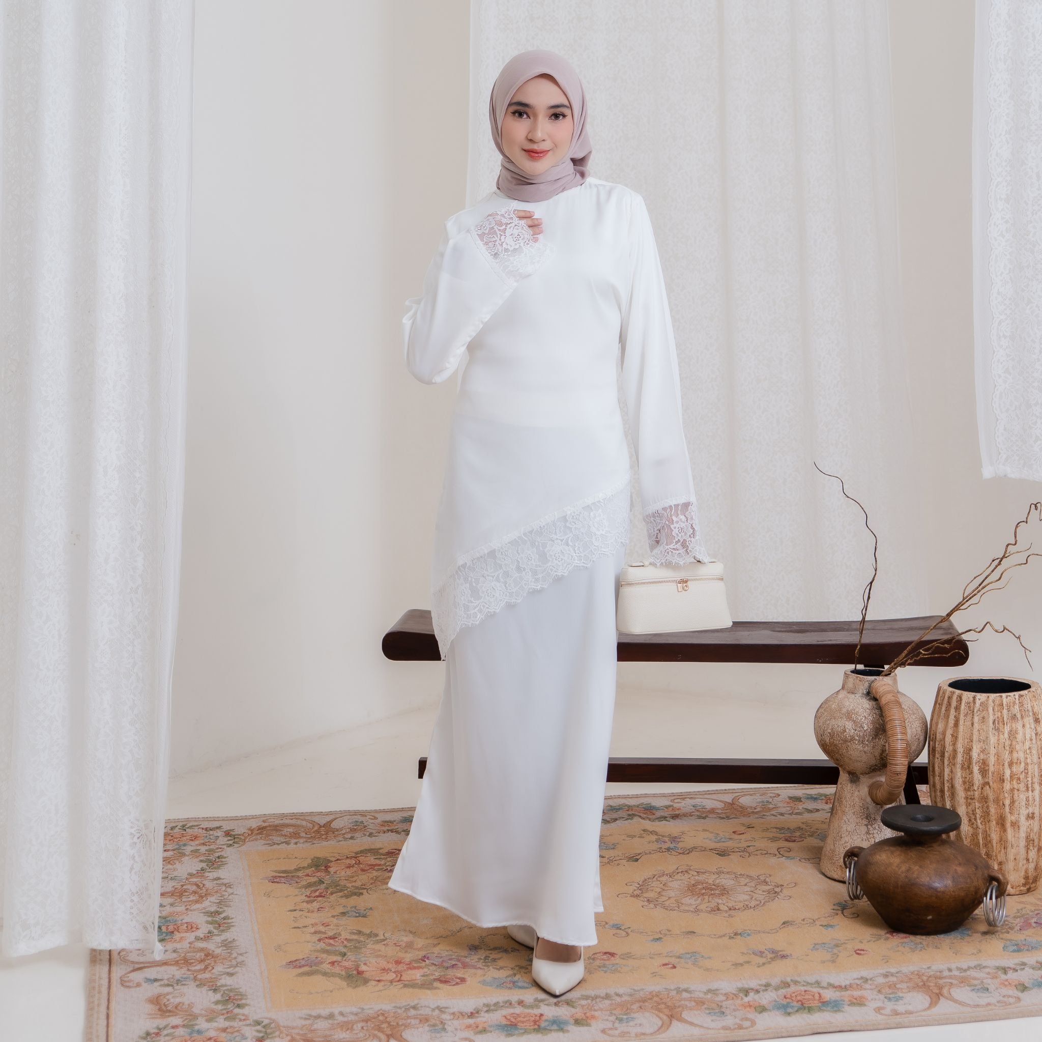 Luna Silk Skirt