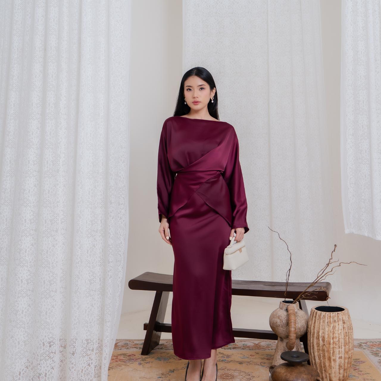 Luna Silk Skirt