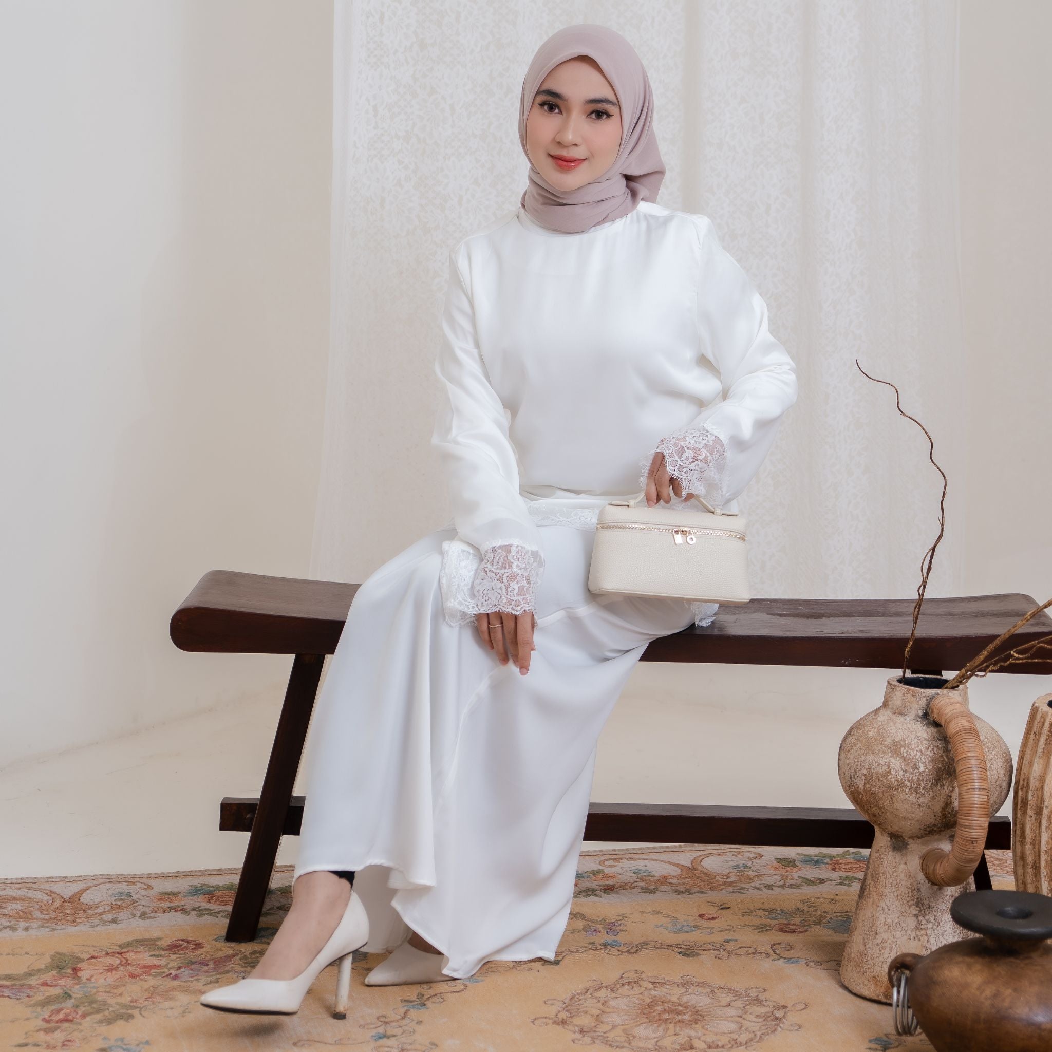 Luna Silk Skirt