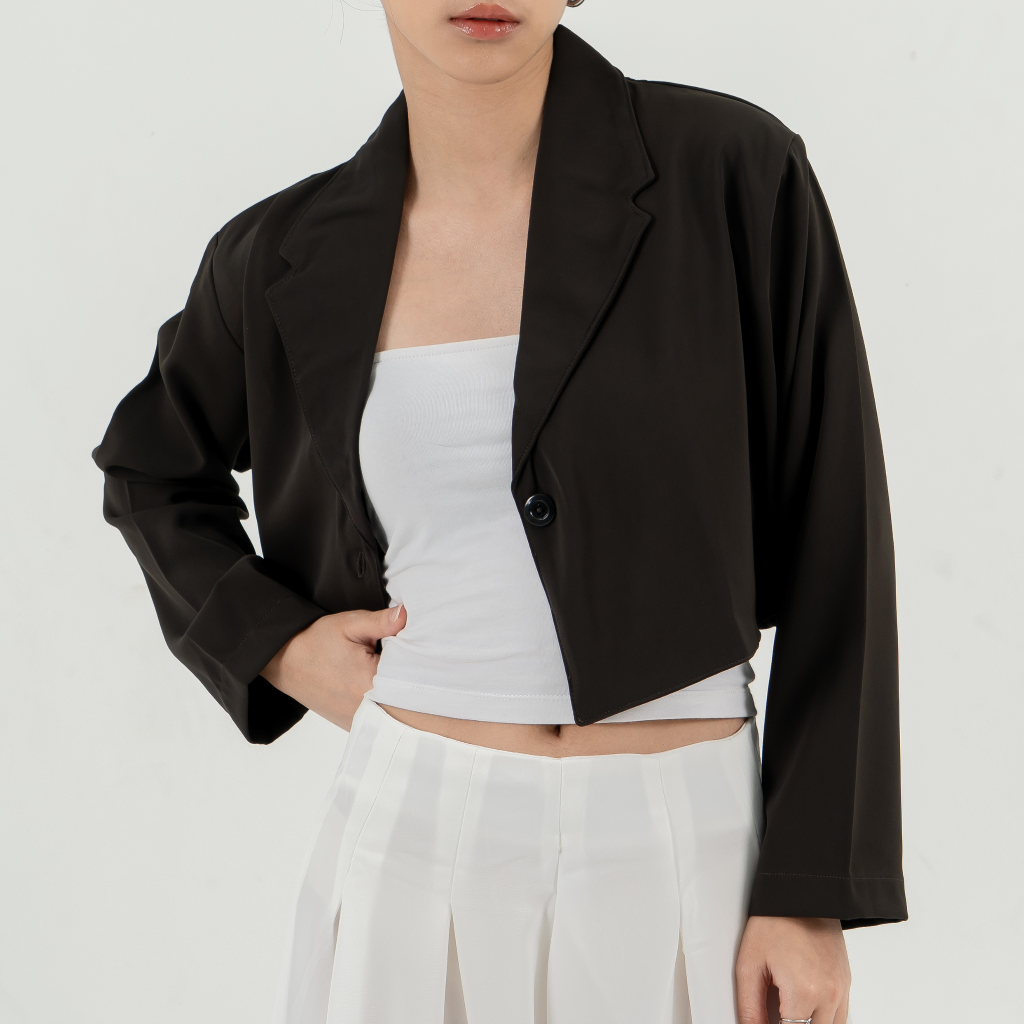 Fedora Blazer Top
