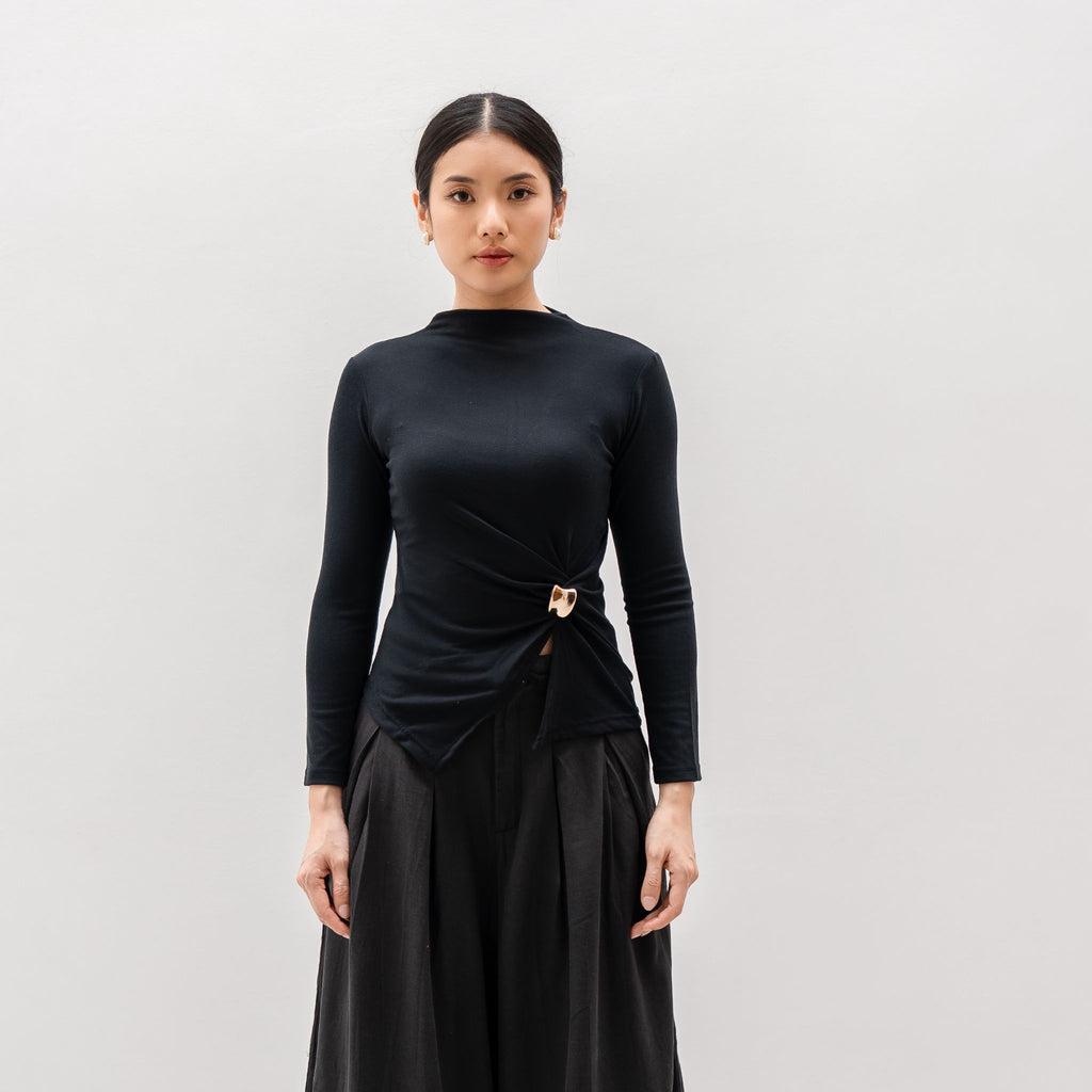 Maureen Turtle Neck Rib Rivera