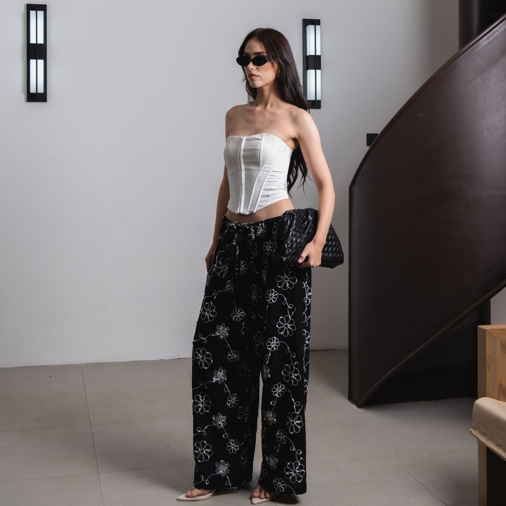 Yuna Embrodery Pants