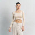 Cleo Longsleeve Crop Top