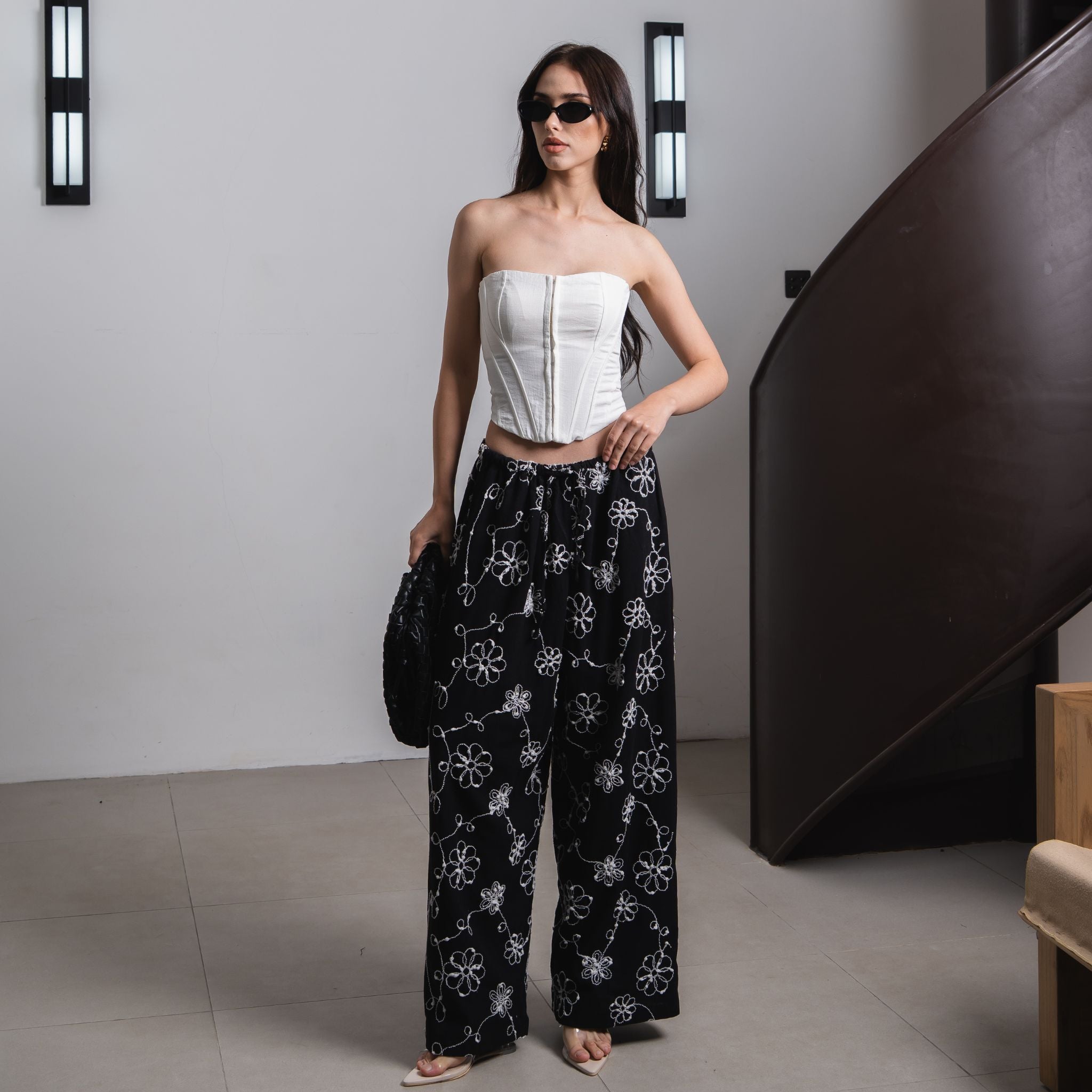 Yuna Embrodery Pants