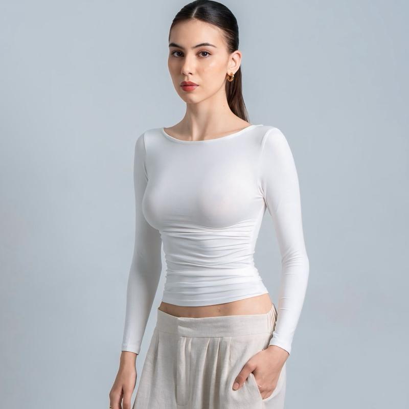 Freya Longsleeve Kerut Top