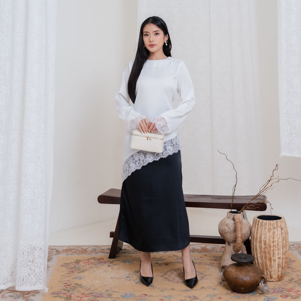 Luna Silk Skirt