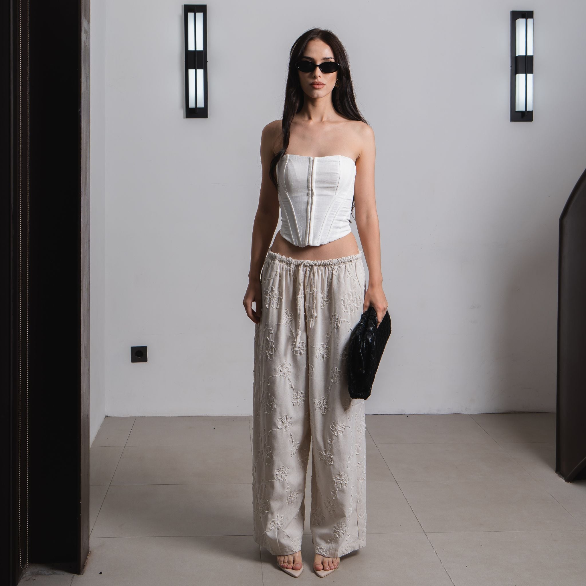 Yuna Embrodery Pants