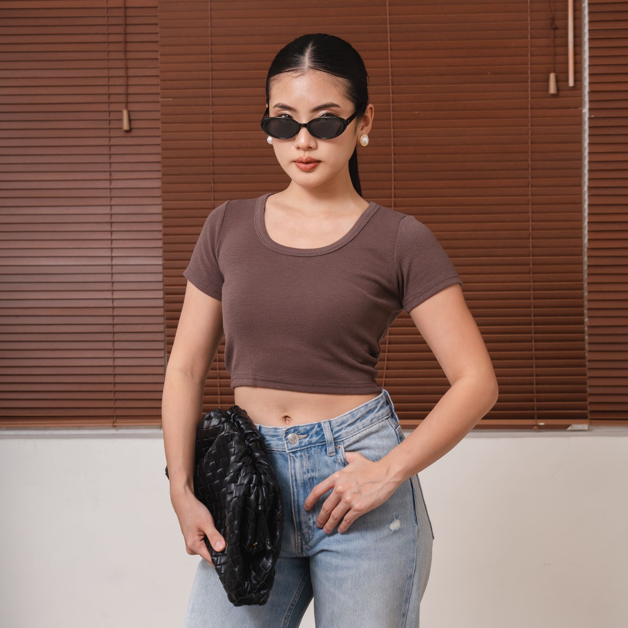 Aqilla Uneck Top