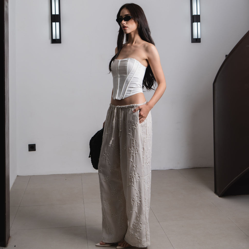 Yuna Embrodery Pants