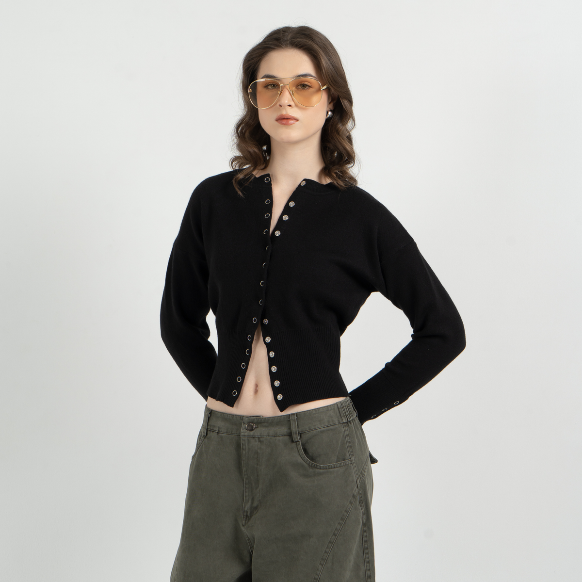 Gwen Knit Button Cardigan
