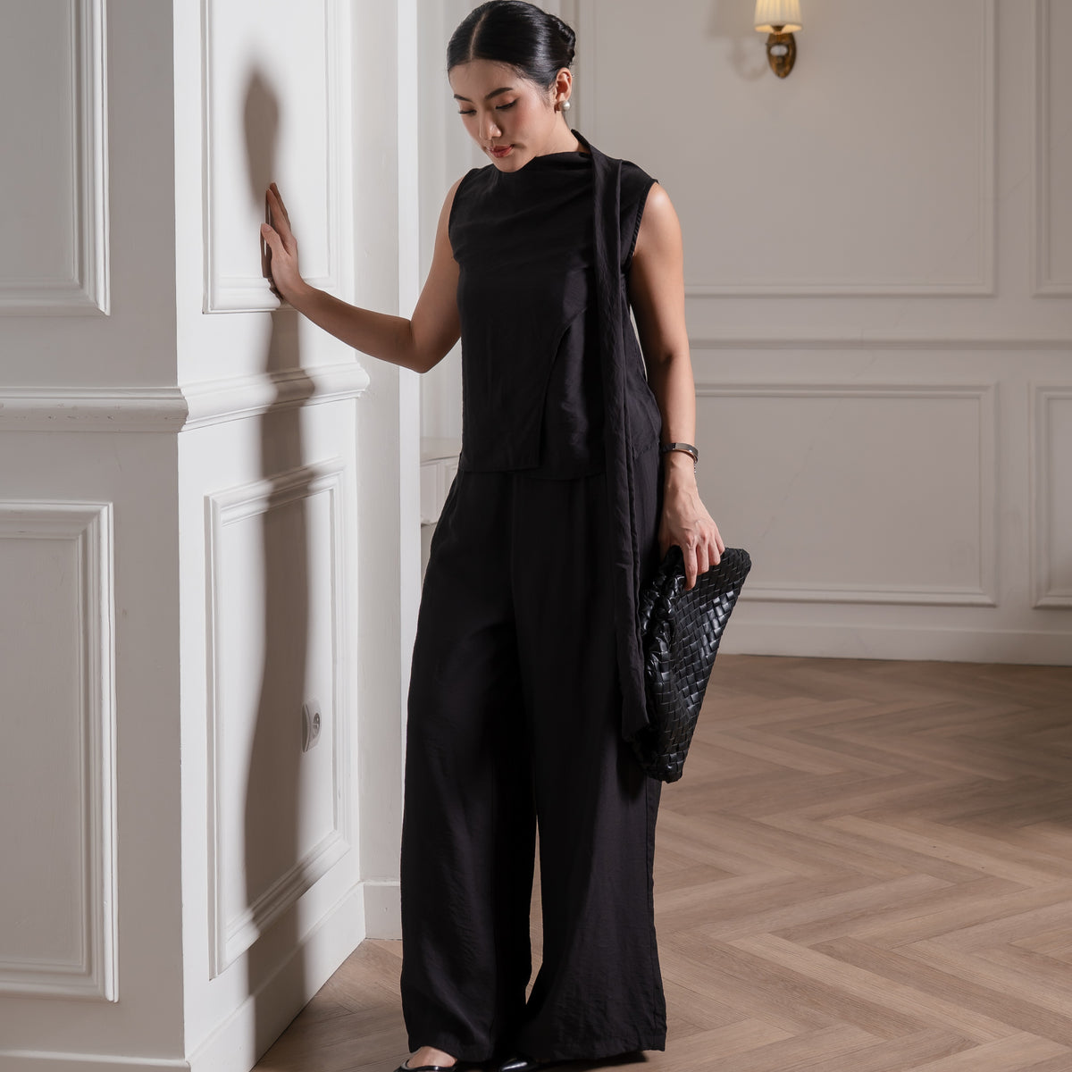 Elira Pleated Top