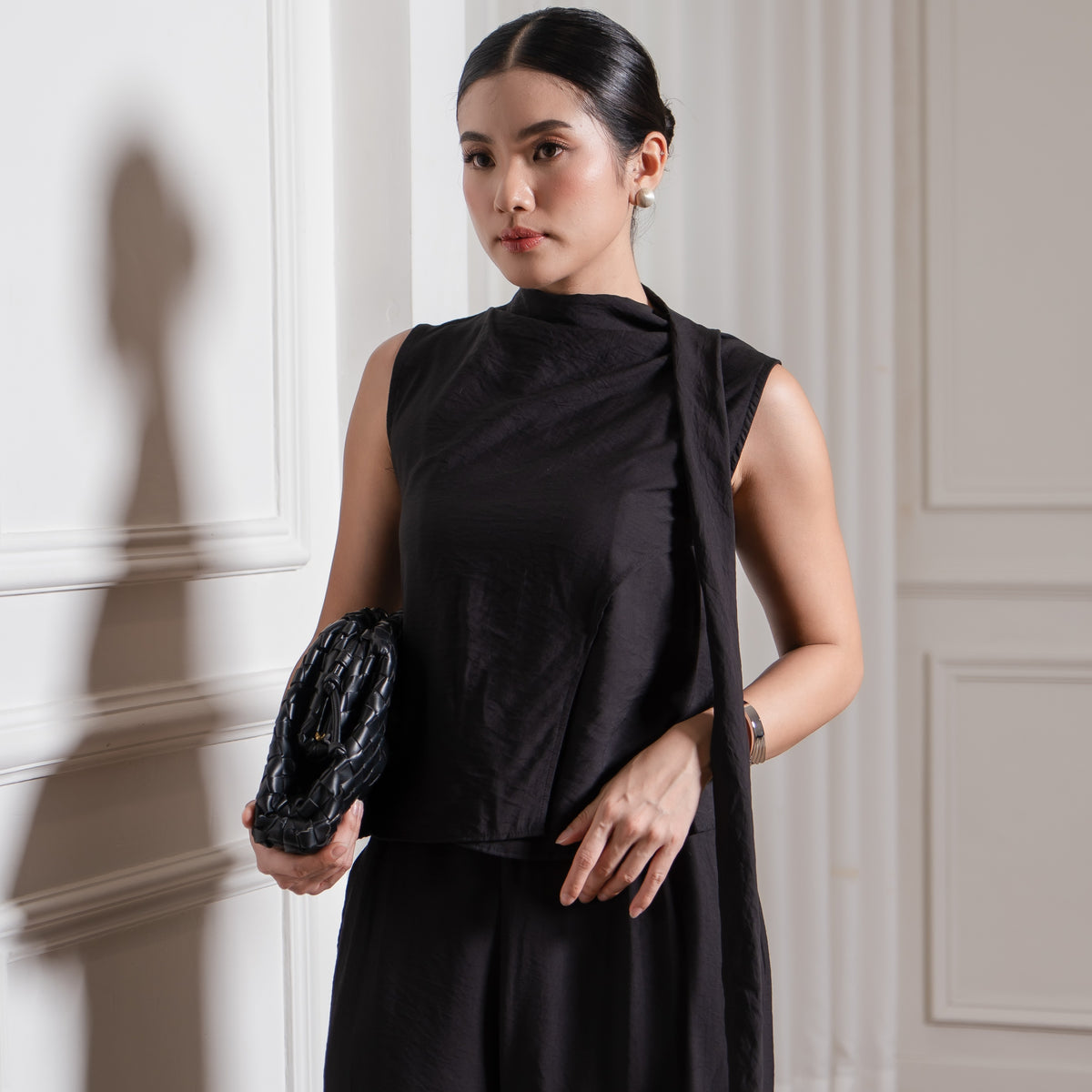 Elira Pleated Top