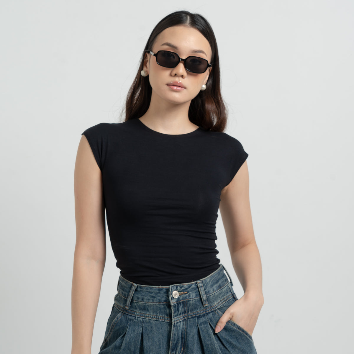 Sara Oneck Fitted Top