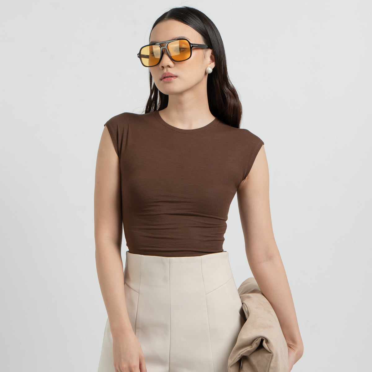 Sara Oneck Fitted Top