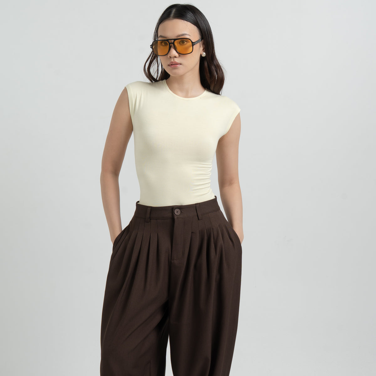 Sara Oneck Fitted Top