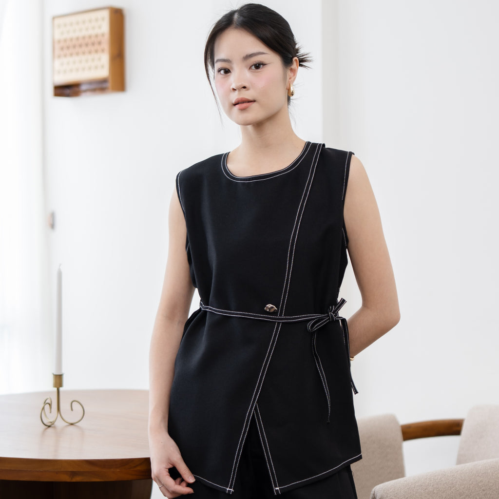Ciella Vest Top Pants Set