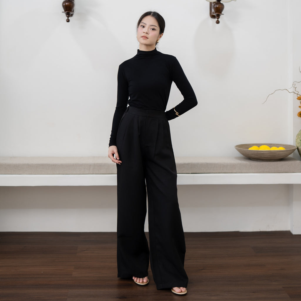 Amoy Turtle Neck Longsleeve Top