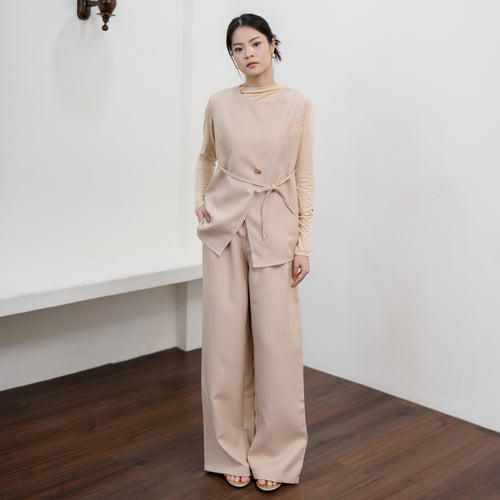 Ciella Vest Top Pants Set
