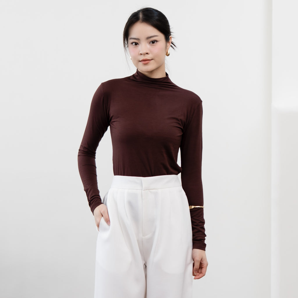Amoy Turtle Neck Longsleeve Top