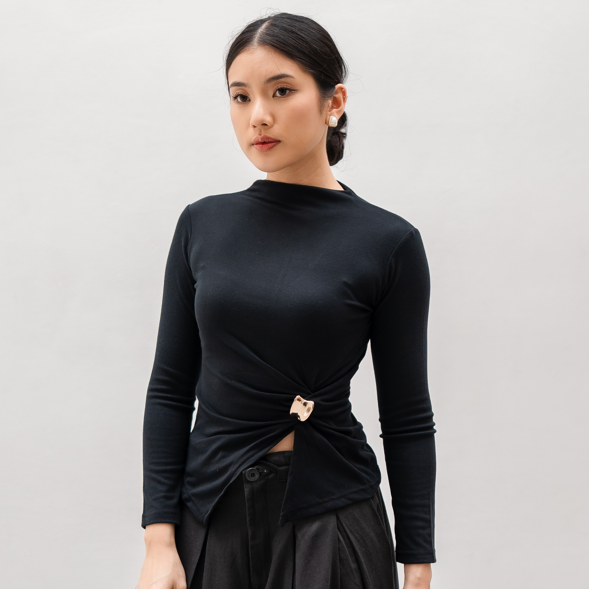 Maureen Turtle Neck Rib Rivera