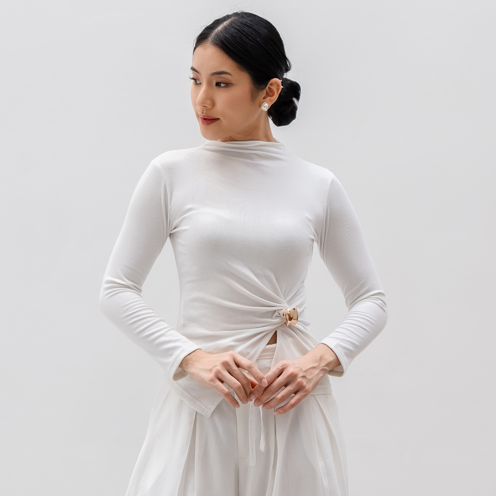 Maureen Turtle Neck Rib Rivera