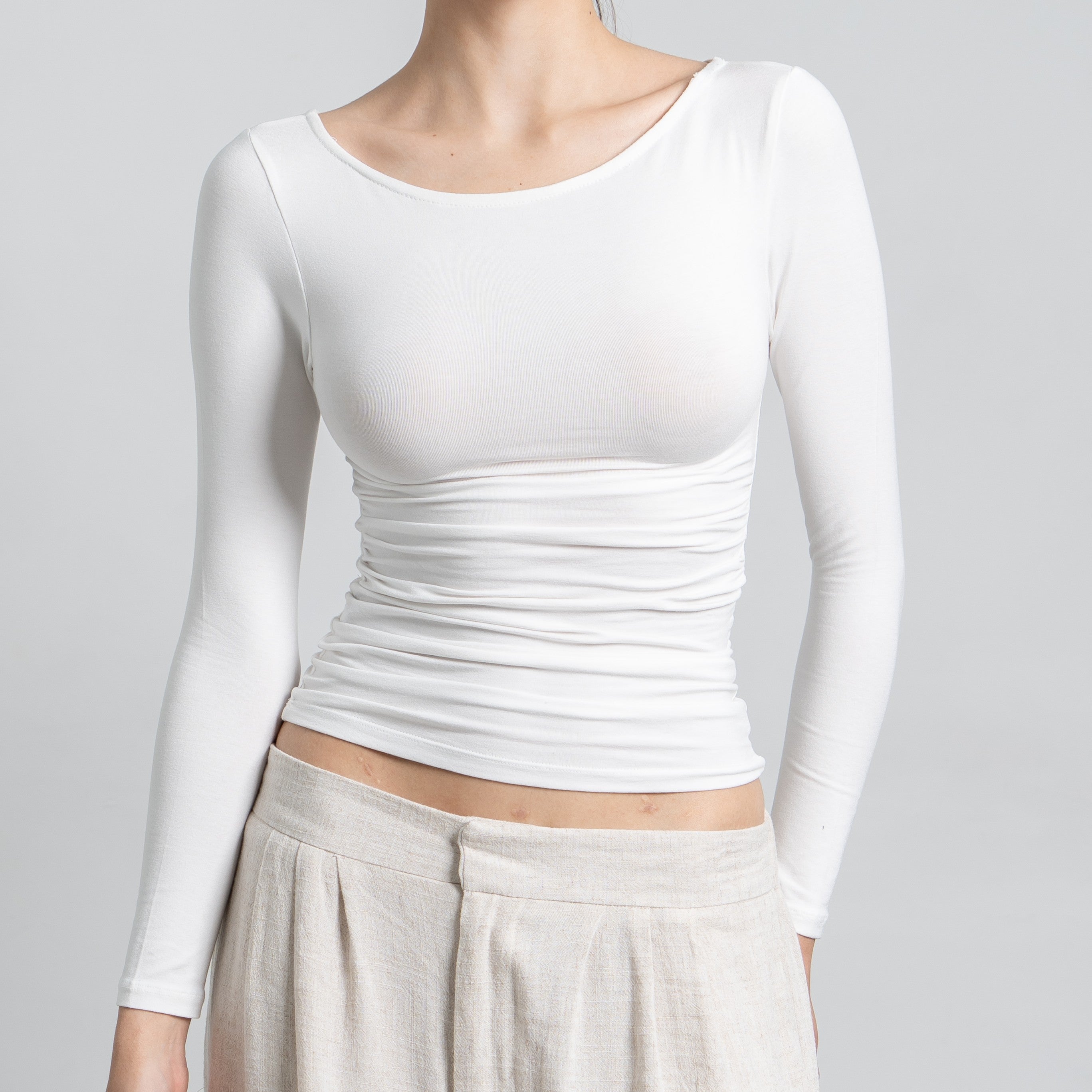 Freya Longsleeve Kerut Top