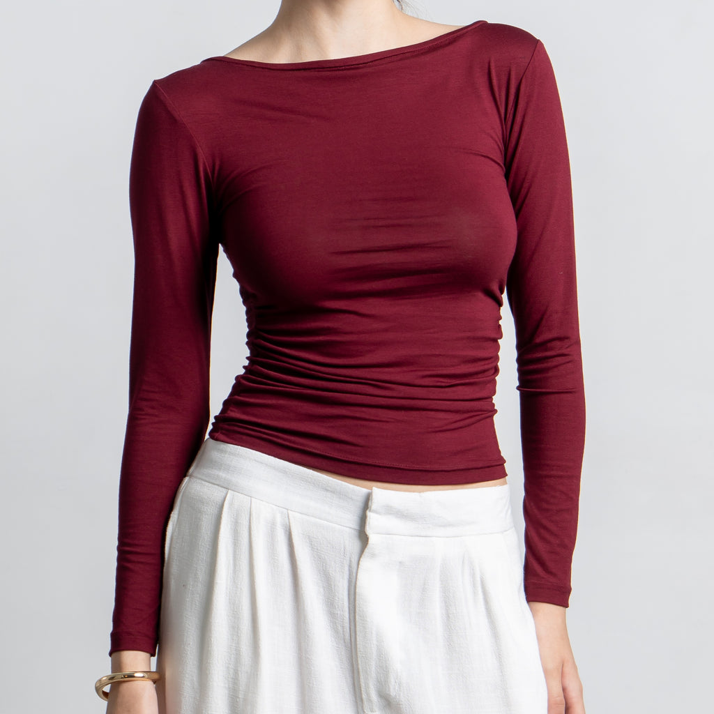 Freya Longsleeve Kerut Top