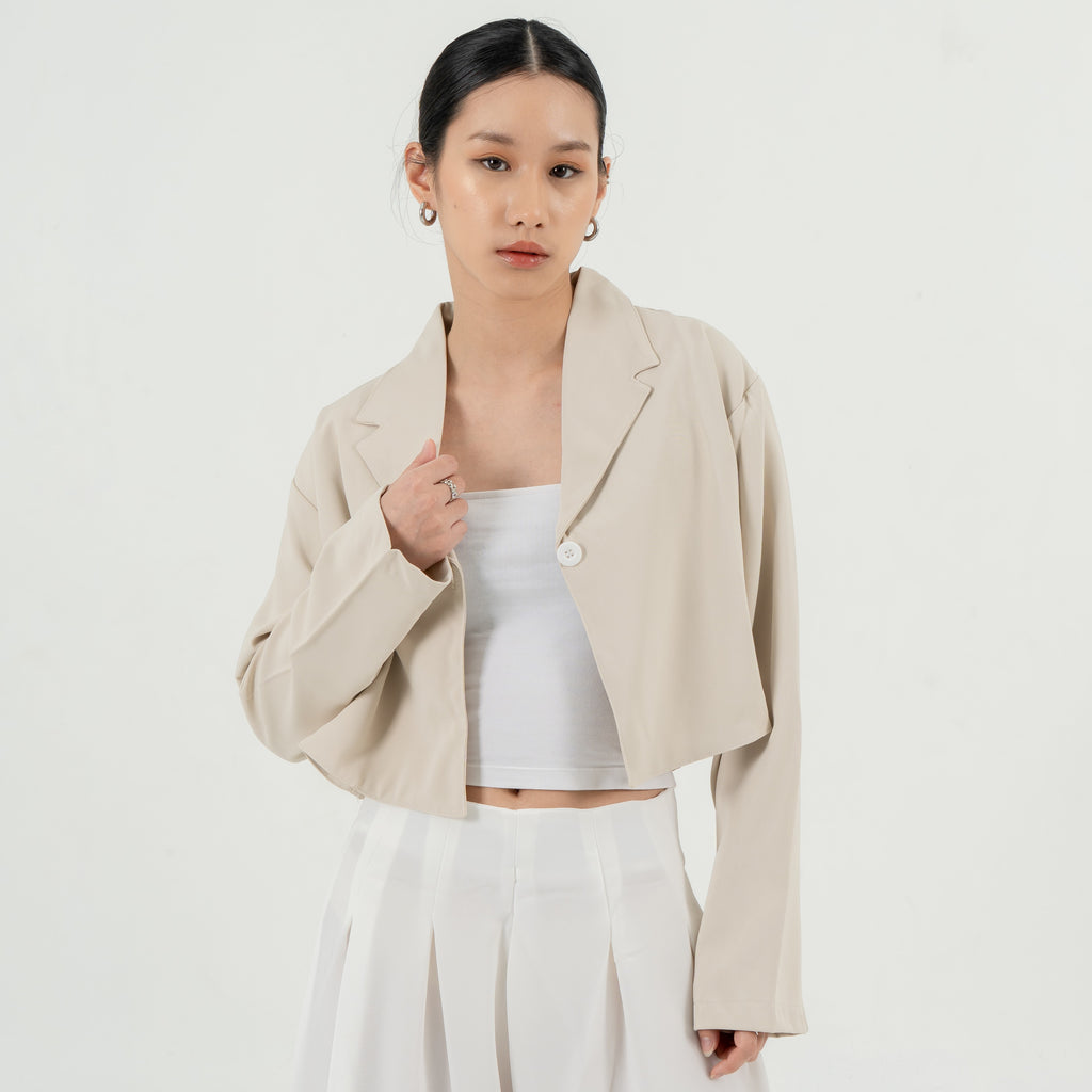 Fedora Blazer Top