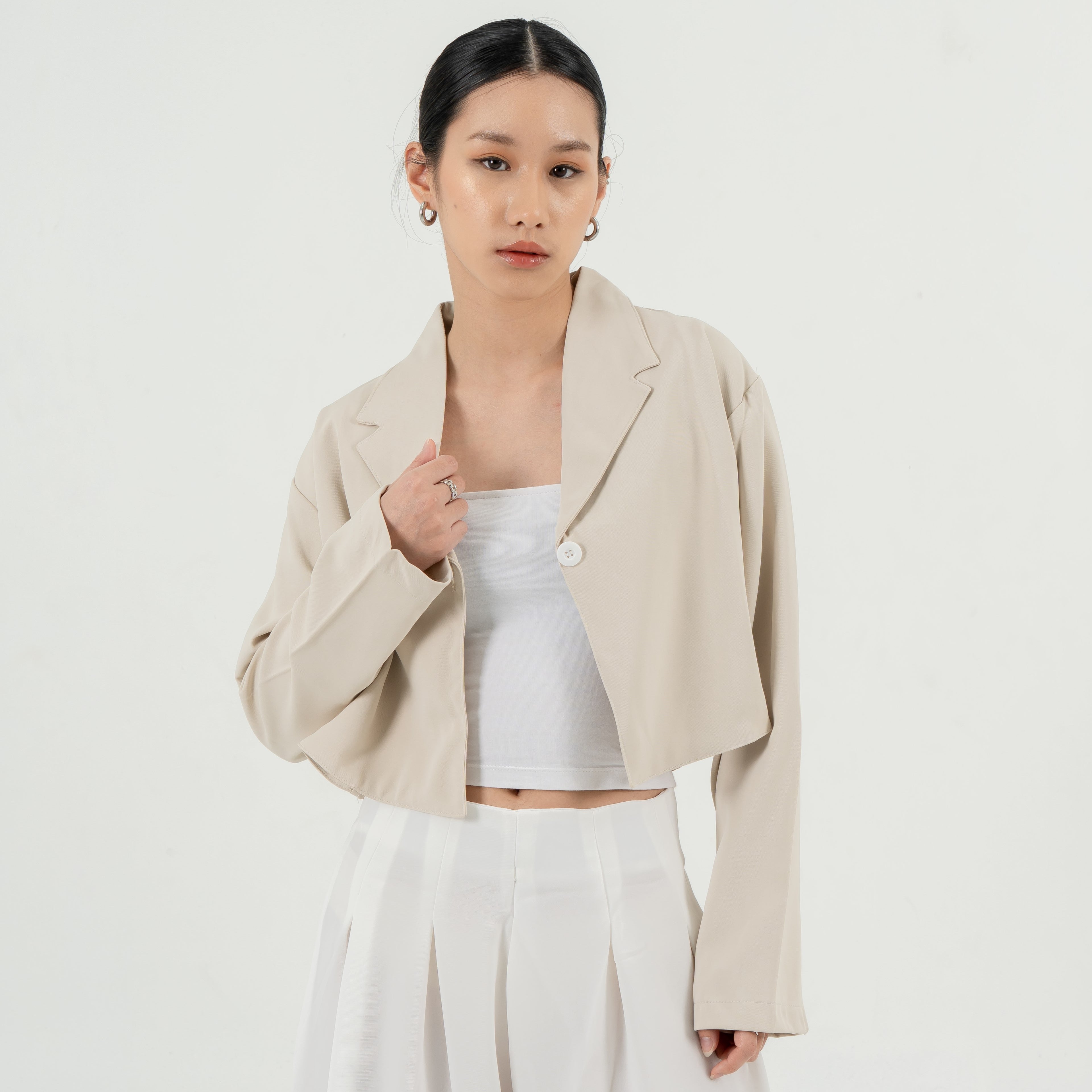Fedora Blazer Top