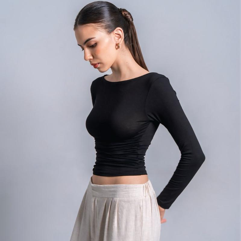 Freya Longsleeve Kerut Top