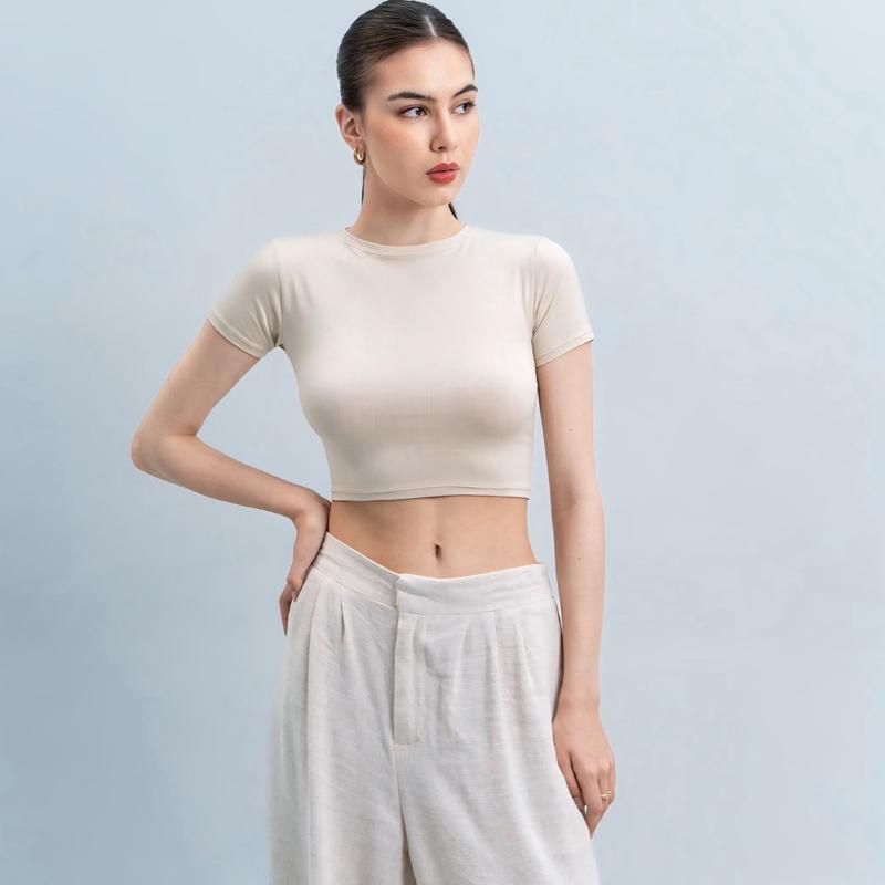 Vio Oneck Crop Top