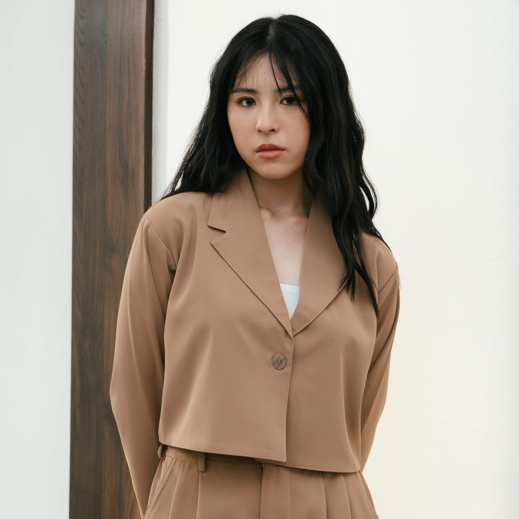 Fedora Blazer Top