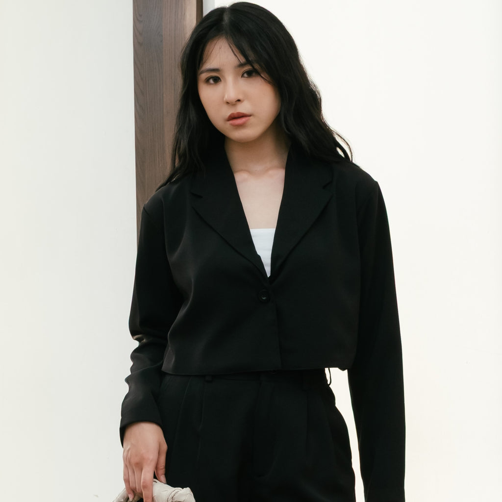 Fedora Blazer Top