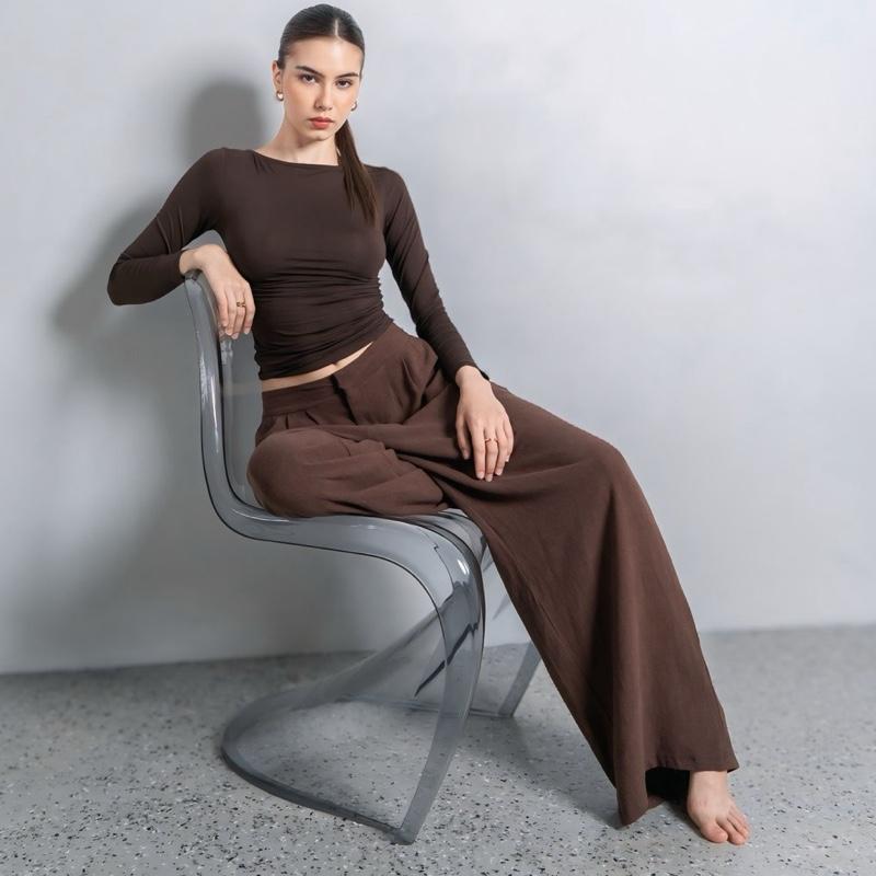 Freya Longsleeve Kerut Top