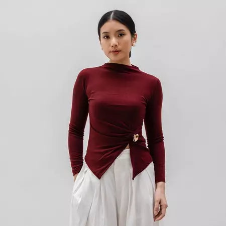 Maureen Turtle Neck Rib Rivera