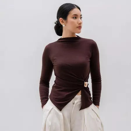 Maureen Turtle Neck Rib Rivera