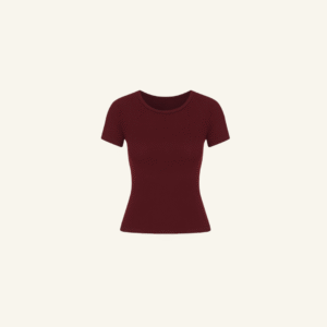 AIJO| Amber Oneck Top Spandex - Atasan Wanita Oneck Panjang Polos Baju Kaos